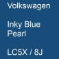 Preview: Volkswagen, Inky Blue Pearl, LC5X / 8J.